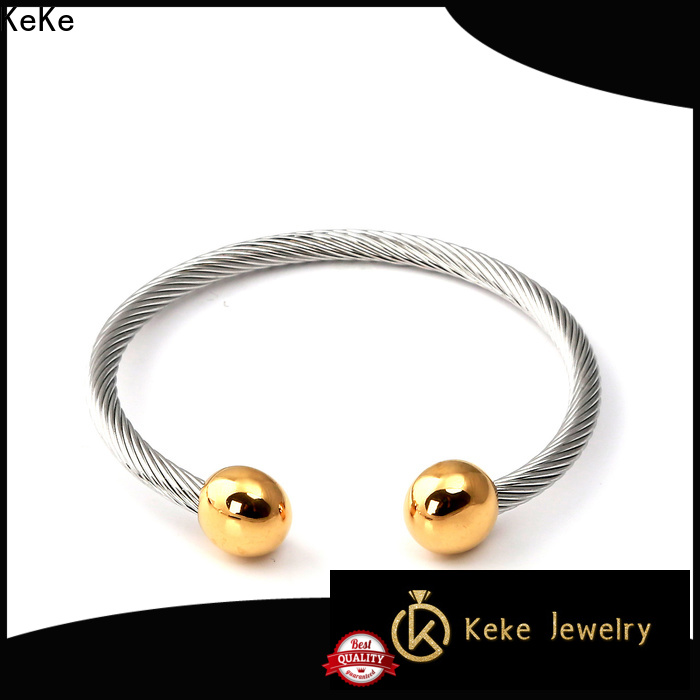 KeKe clasp bangle bracelets factory for Dress collocation