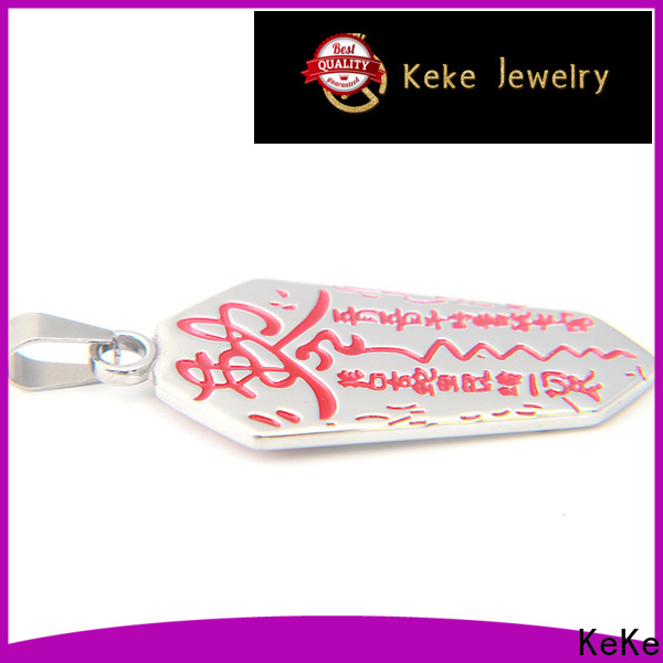KeKe High quality custom pendants factory for Dress collocation