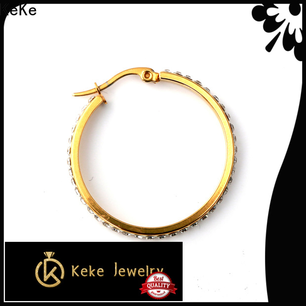 exquisite large ear studs customization for Dress collocation