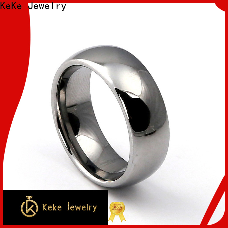 practical 8mm tungsten carbide wedding band factory price for marry