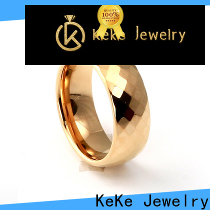 KeKe matte tungsten ring for decorate