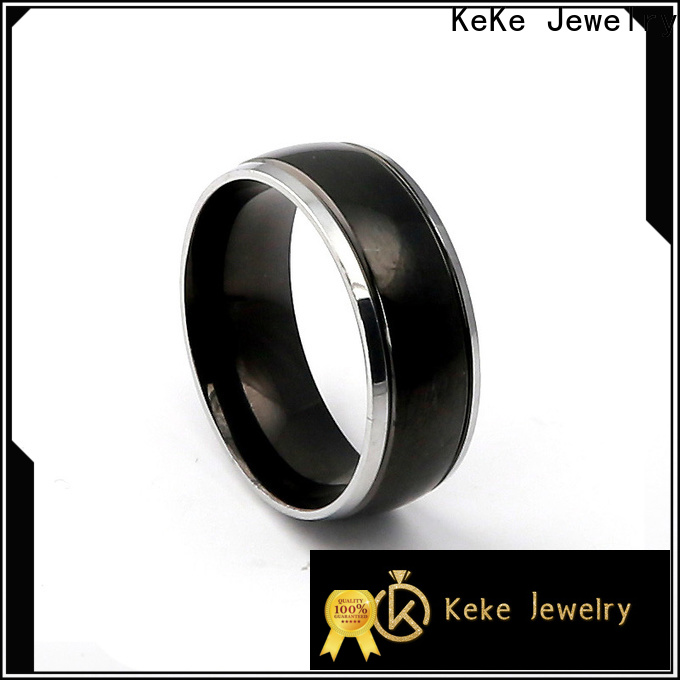 professional brushed titanium wedding bands for men from China for marry