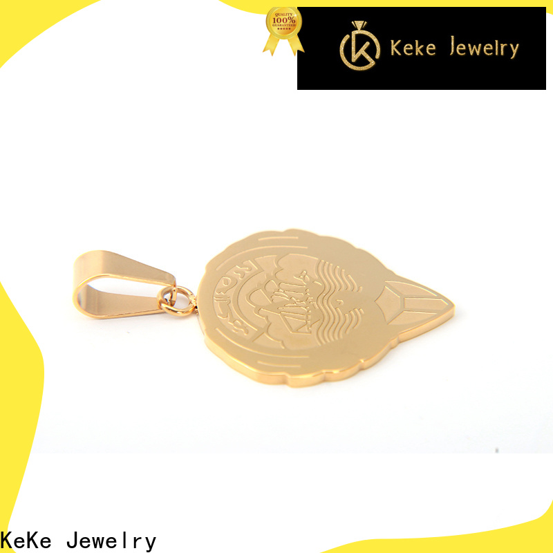 stylish single pendant gold necklace personalized for decorate