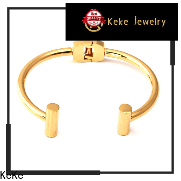 KeKe High-quality ladies gold bracelets and bangles factory for hand