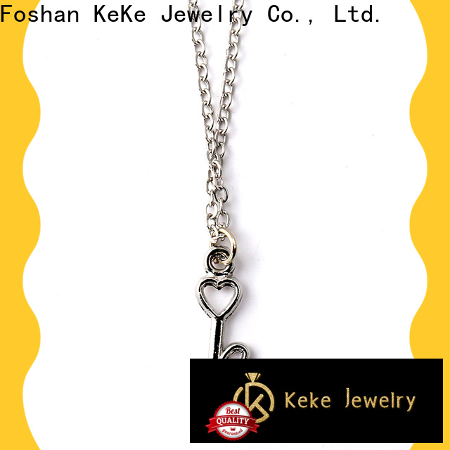 KeKe sterling silver necklace and pendant manufacturer for Dress collocation