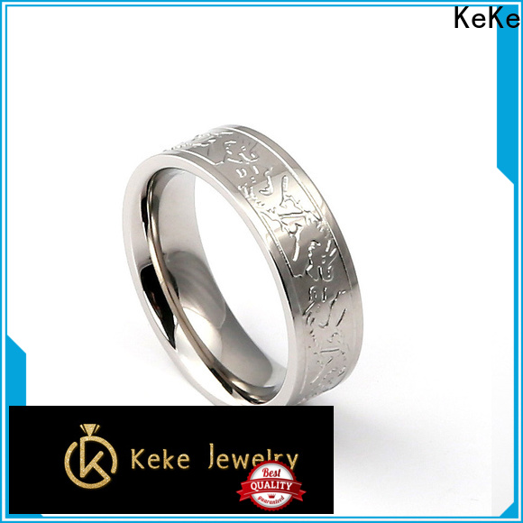 KeKe colorful stainless steel ring manufacturers manufacturer for Dress collocation