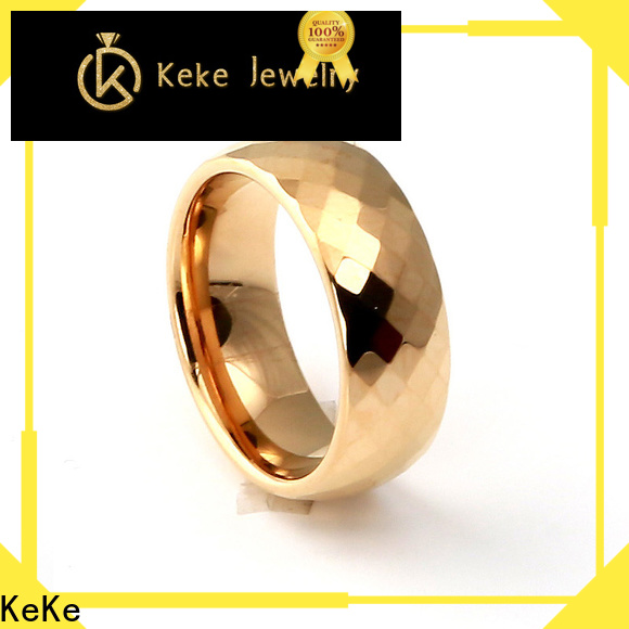 KeKe grey tungsten carbide rings directly sale for marry