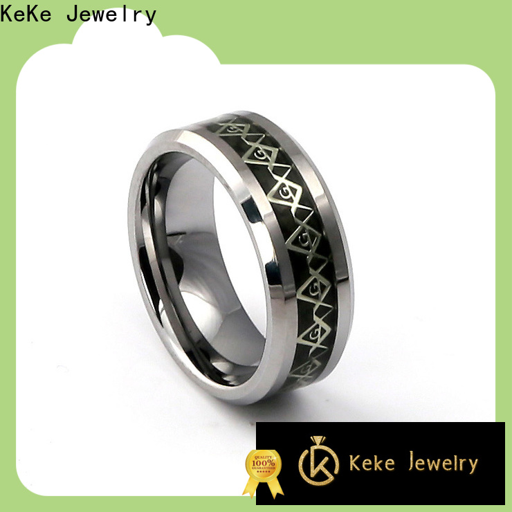 KeKe practical custom jewelry ring design for Dress collocation