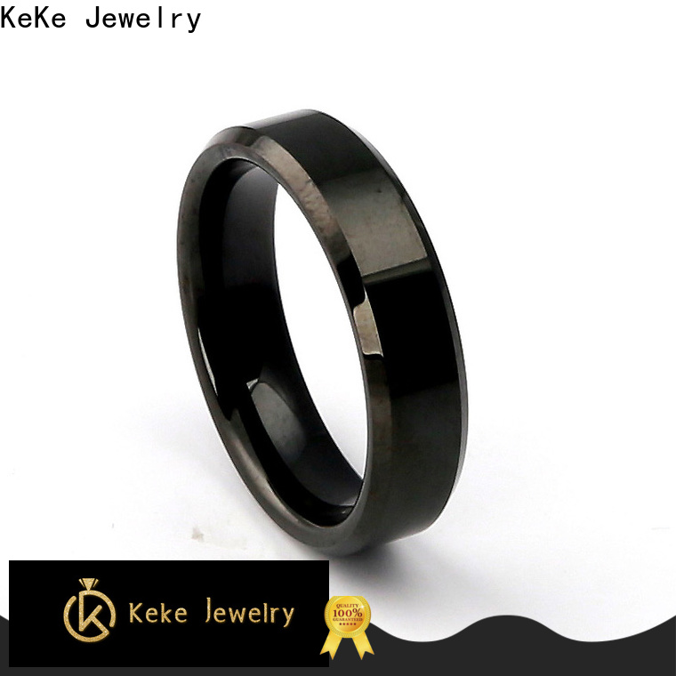 practical tungsten steel wedding ring directly sale for decorate