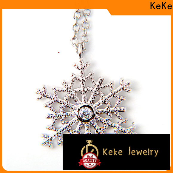 KeKe quality simple sterling silver pendant necklace factory for Dress collocation
