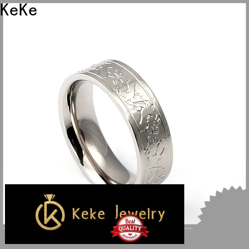 KeKe High-quality iced out stainless steel jewelry supplier for Be engaged