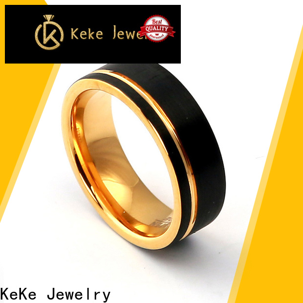 KeKe tungsten bands for her customized for marry