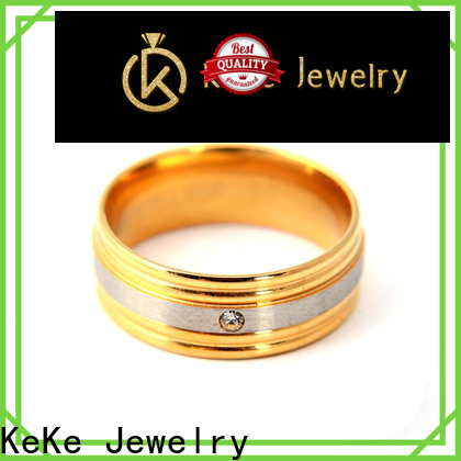 KeKe stainless steel jewelry rings