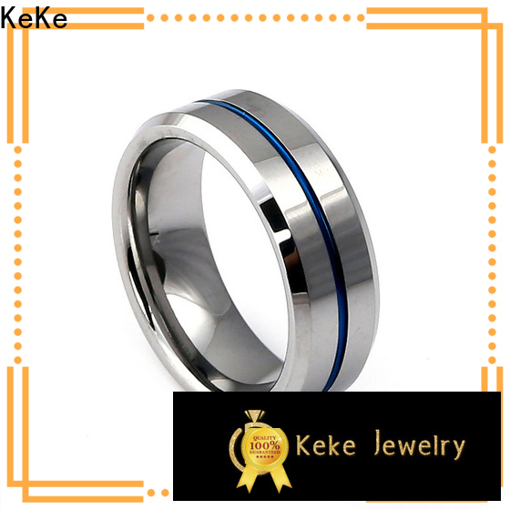 KeKe stainless steel fashion rings