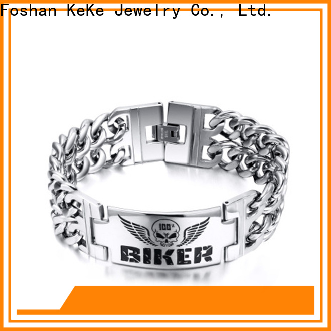 KeKe red best bangle bracelets factory for men