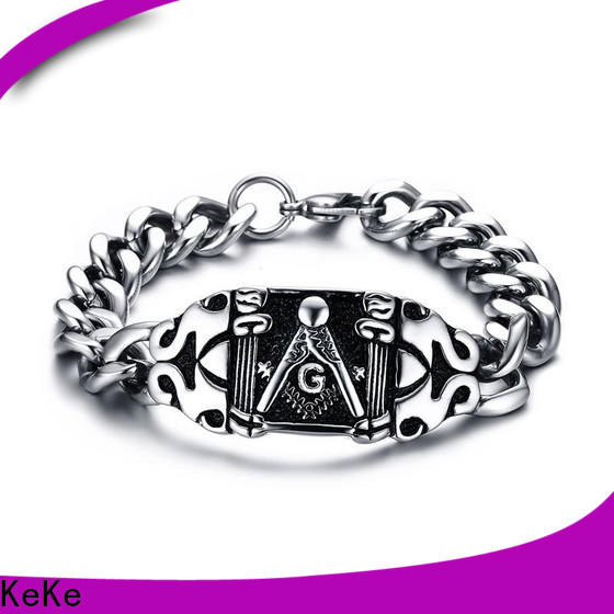 KeKe adjustable personalized bracelets manufacturers for men