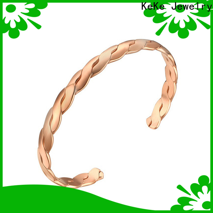 KeKe titanium fashion bracelets manufacturers for girls