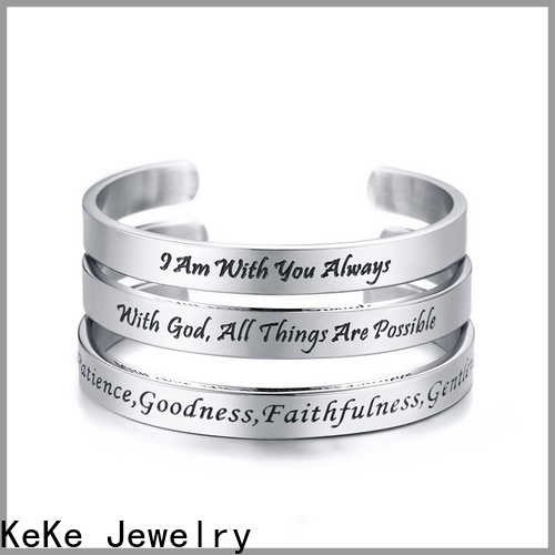 KeKe Custom personalized bracelets manufacturers for men