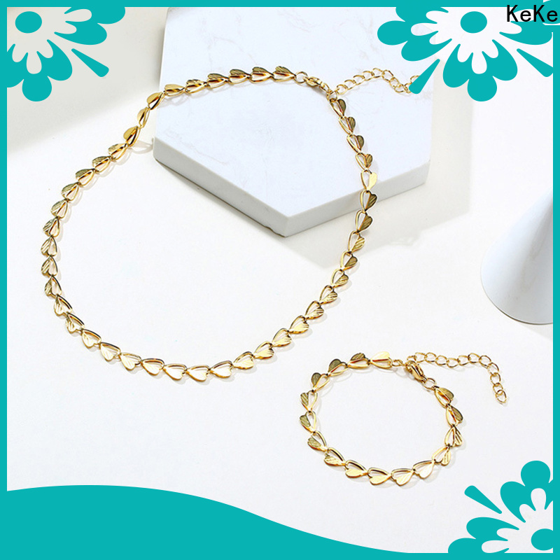 KeKe skull custom jewelry manufacturers company for girls