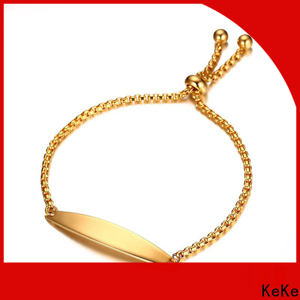 KeKe lettering custom design bracelets suppliers for girls