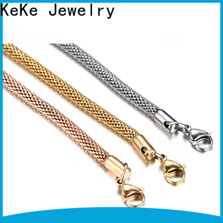 High-quality customize bracelets steelpure manufacturers for men
