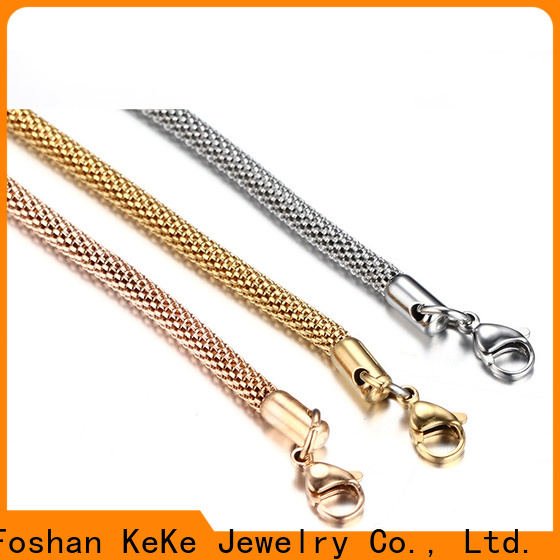 KeKe plating china jewelry factory suppliers for men