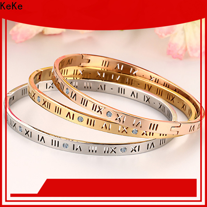 KeKe screw custom fashion jewelry manufacturer company for women