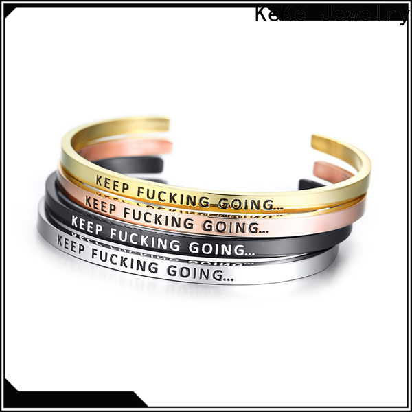 KeKe goldplated bracelet suppliers china supply for men