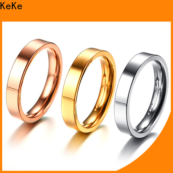 KeKe various unique stainless steel rings company for women