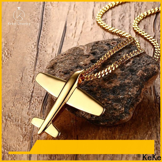 Latest custom made pendants logo supply for lady