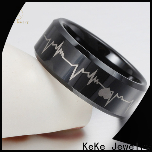 KeKe Latest custom stainless rings manufacturers for men
