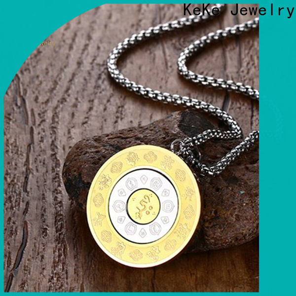 KeKe custom logo pendant factory for girls