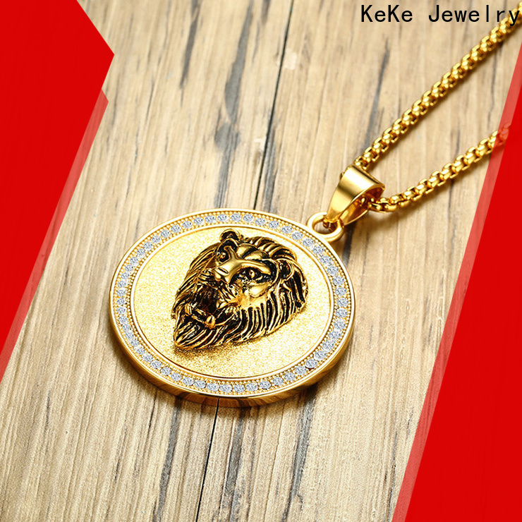 New custom jewelry pendant necklace company for girls