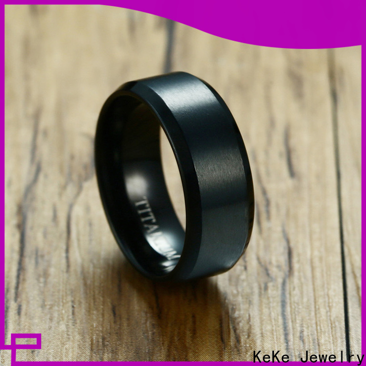 KeKe oil stainless steel ring manufacturers company for lady