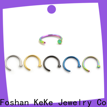 KeKe Best real gold nose studs for business for girls
