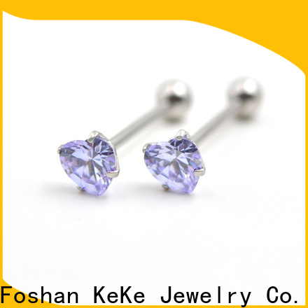 KeKe 2mm lip stud factory for girls