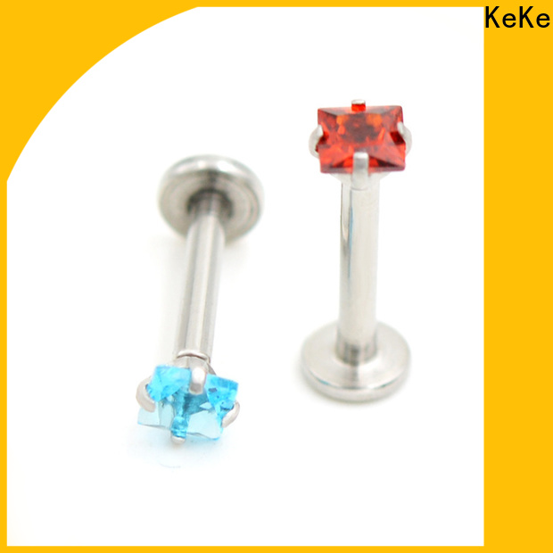 Top lip stud jewelry for business for girls