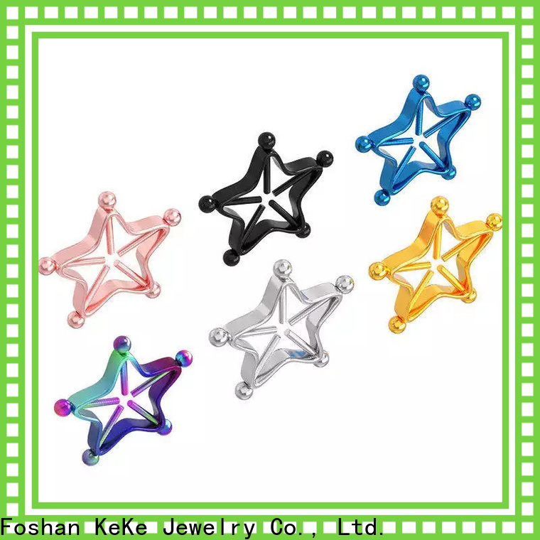 KeKe Top nipple ring jewelry supply for lady
