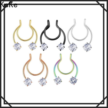 KeKe ear piercing jewelry manufacturers for lady