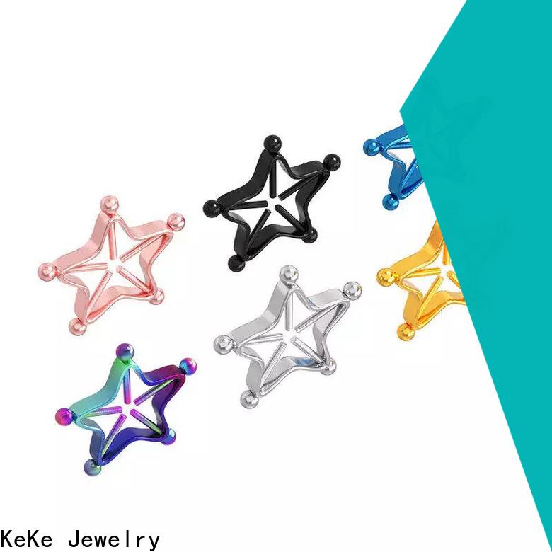 KeKe flat piercing jewelry factory for women