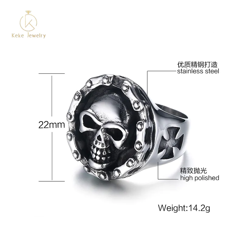 Wholesale Men's Punk Ring Style Personality Classic RC-296