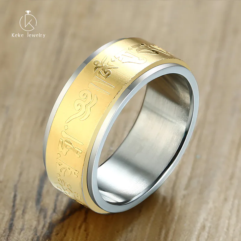Wholesale Religious Totem Stainless Steel Rotatable Ring Suppliers