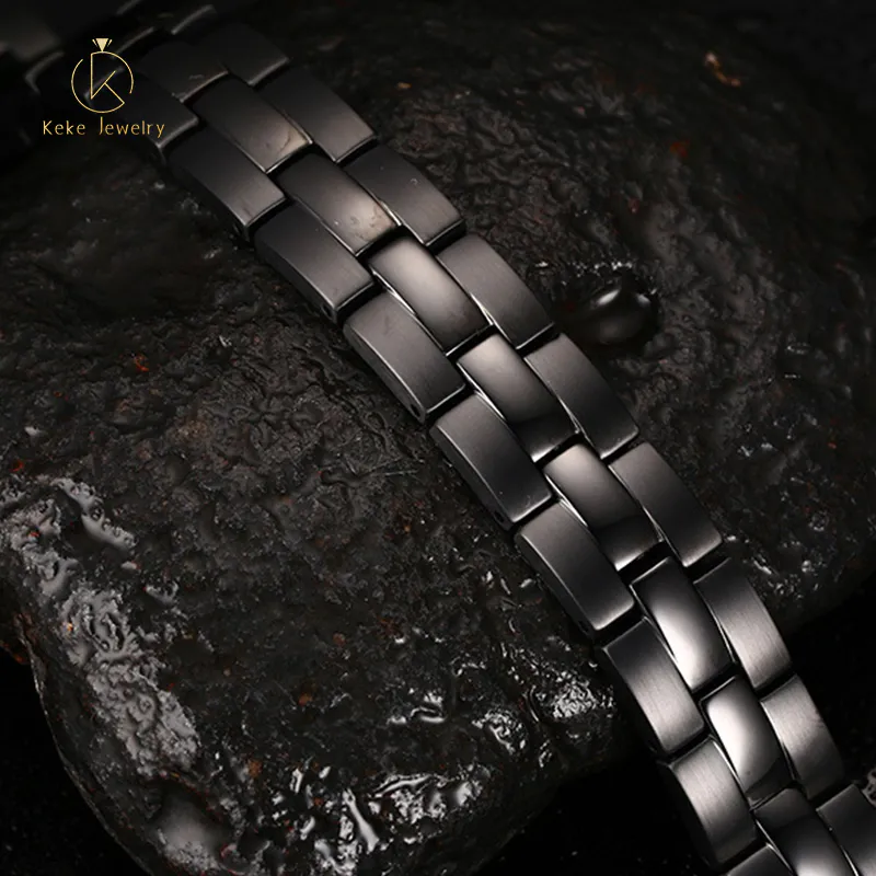 European and American Men's Titanium Steel Bracelet Jewelry SBRM-012