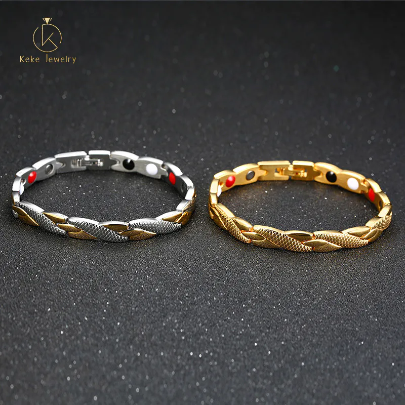 Korean style personality bracelet stainless steel magnet bracelet gold 18K female fashion jewelry e-commerce SBRM-092