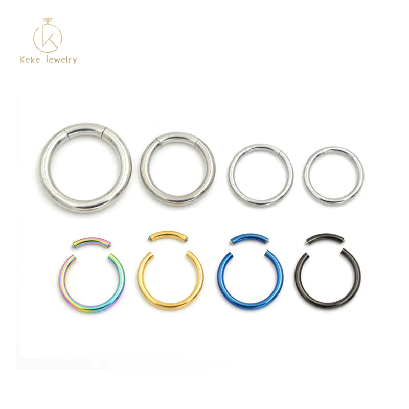 316L Stainless Steel Interface Ring Nose Ring Stainless Steel Earrings Nose Nails 4