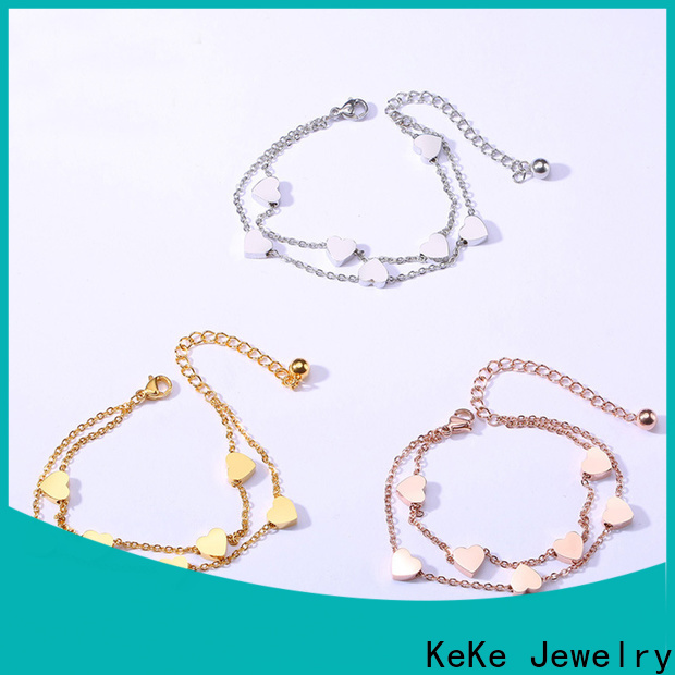 Keke Jewelry High-quality silver skull bracelet supply for women