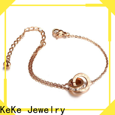 Keke Jewelry heavy sterling silver bracelets manufacturers for girls