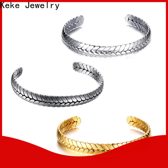 Keke Jewelry Wholesale sterling silver curb bracelet supply for women