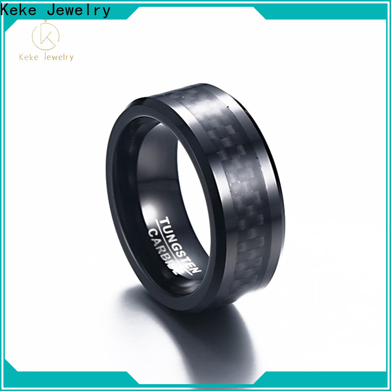 Latest mens wedding rings tungsten for business for women