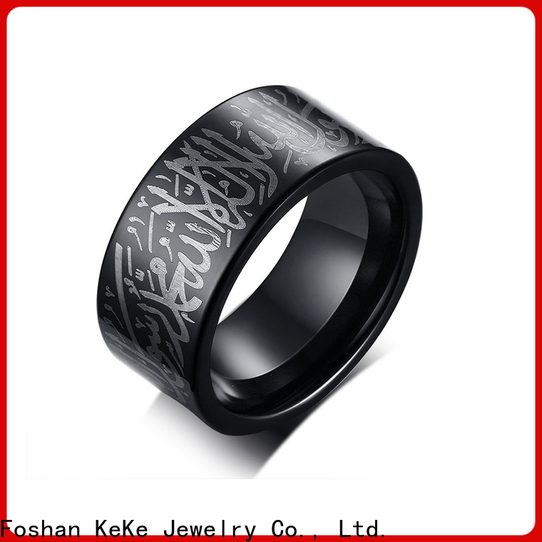 Keke Jewelry tungsten carbide wedding ring company for men